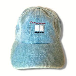 NWT San Francisco MUNI Stop Denim Dad Hat